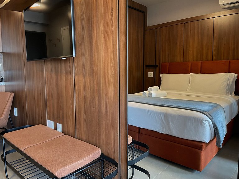 Conforto e bom gosto em Moema – Apto 2505