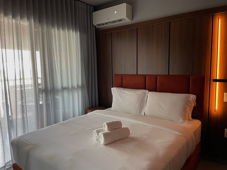 Conforto e bom gosto em Moema – Apto 2505