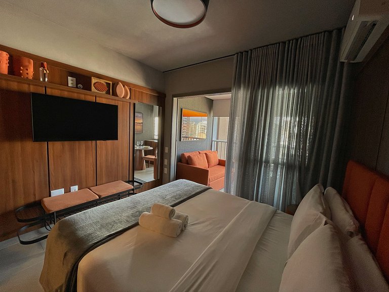 Conforto e bom gosto em Moema – Apto 2505