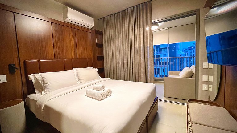 Studio Luxuoso em Moema - Apto 1907
